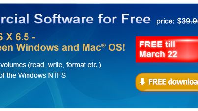 Paragon NTFS for Mac OS X 6.5 - za darmo do 22 marca! 1