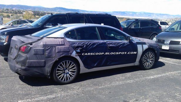 Kia Cadenza – szpiegowskie zdjęcia modelu na rynki Ameryki Północnej