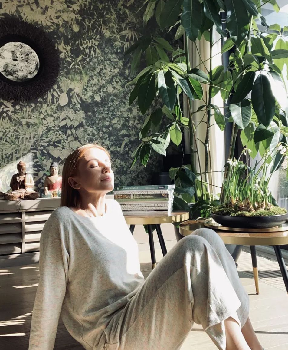 Katarzyna Zielińska w domu