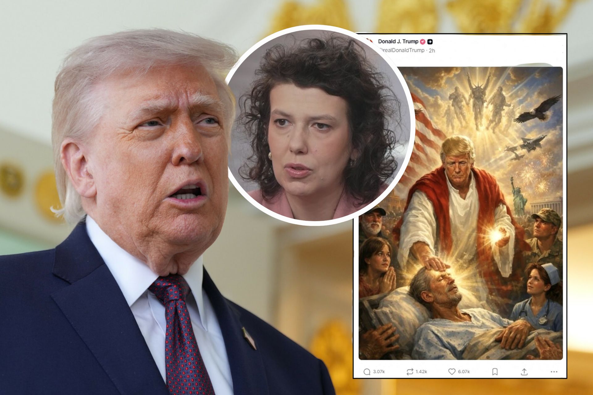 Trump kontra papież. "Może być jeden silny amerykański przywódca"