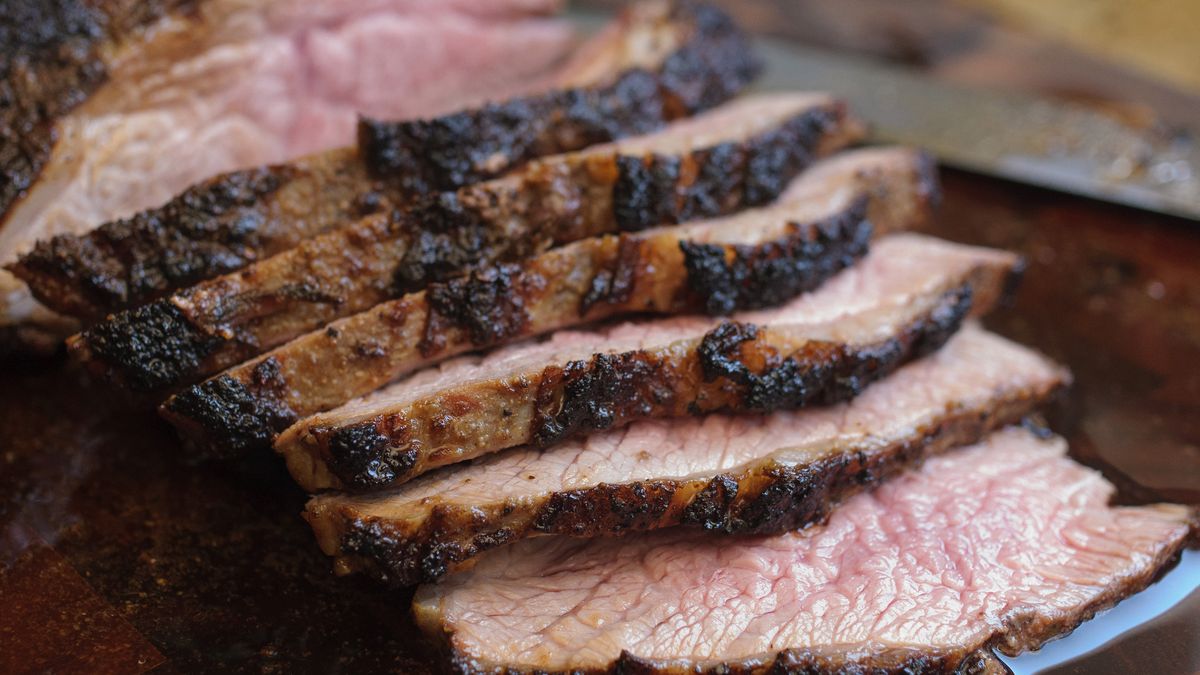 Pieczona wołowina krzyżowa (mięso i tłuszcz)