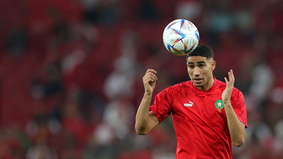 PAP/EPA / Na zdjęciu: Achraf Hakimi