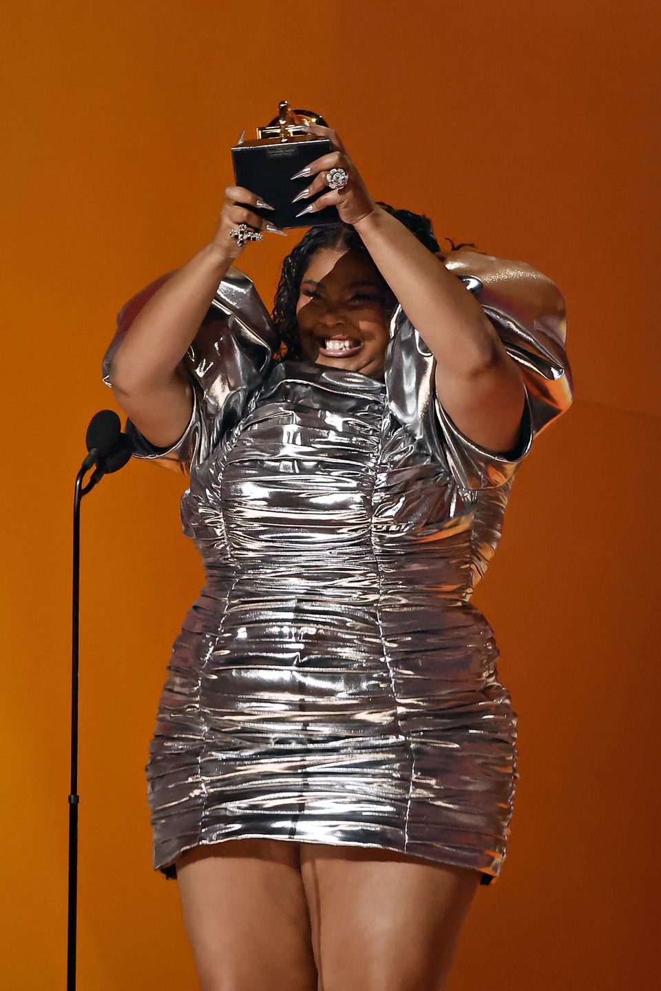 Lizzo podczas 65. rozdania nagród Grammy