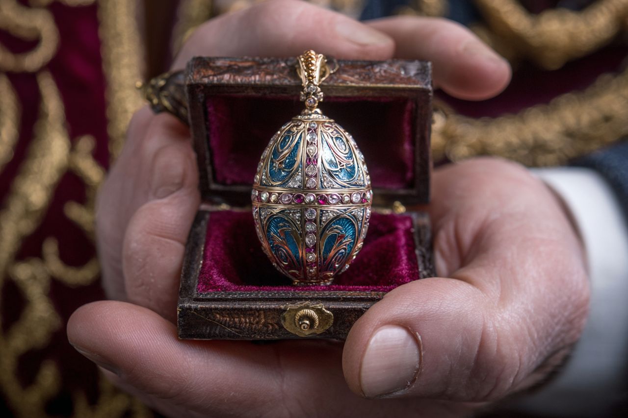 Połknął jajko Fabergé warte 19 tysięcy dolarów. Nowozelandczyk oskarżony o jedną z najbardziej nietypowych kradzieży