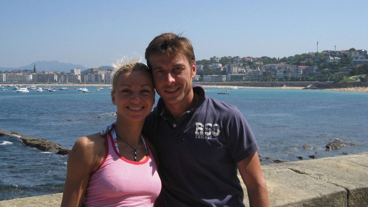 Na zdjęciu: Anna Rechnio i jej mąż Aleksiej Fiodosiejew