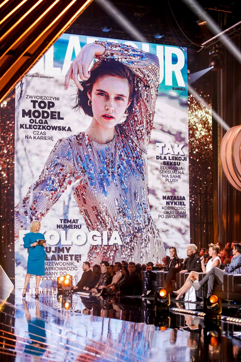 Okładki Glamour – finał Top Model 8