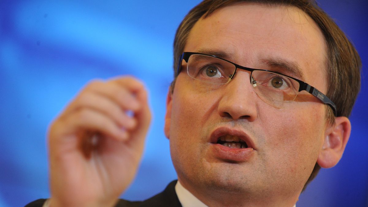 Zbigniew Ziobro minister sprawiedliwości