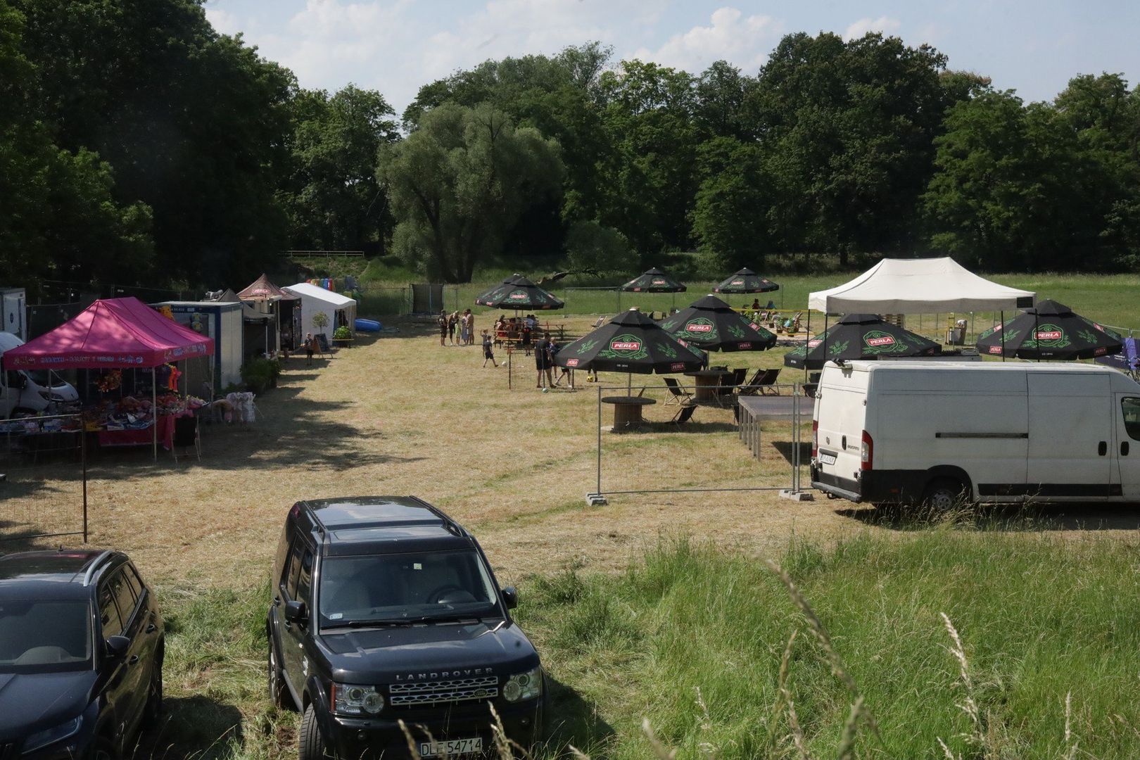 Plaża nad Kaczawą w Legnicy