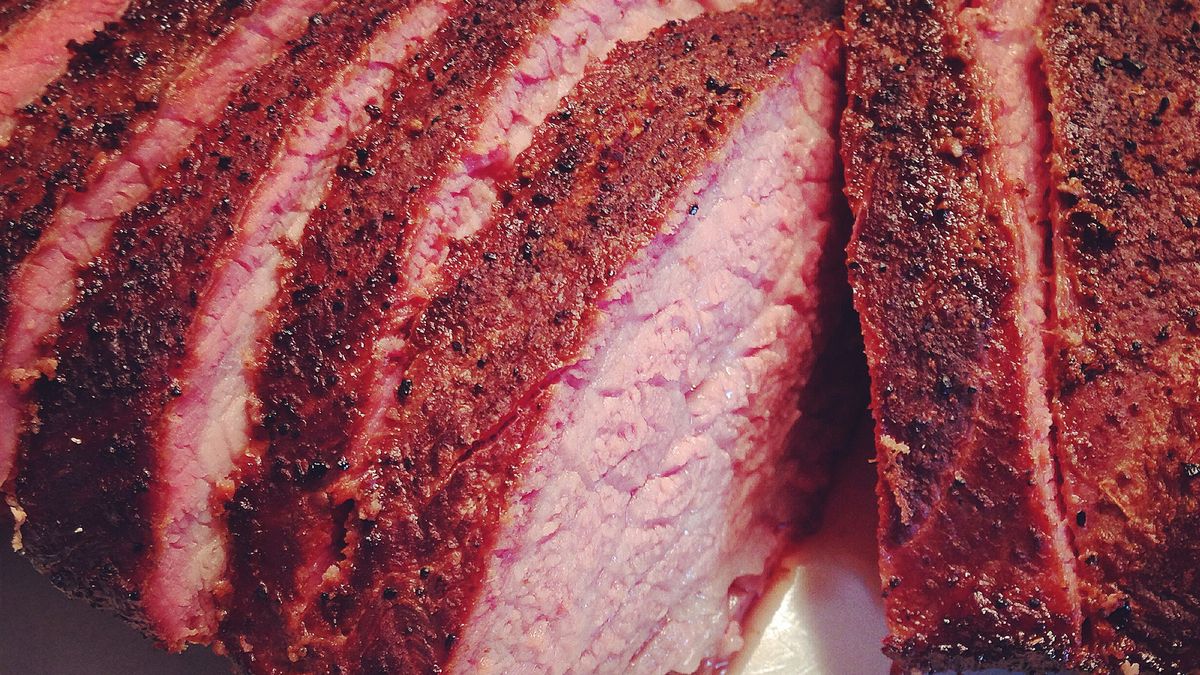Pieczona wołowina krzyżowa (samo mięso)