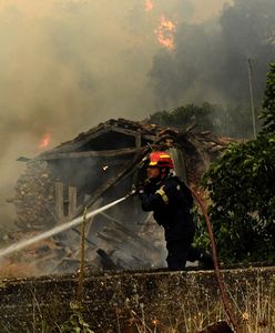 Pożar w Grecji. Ewakuacja wiosek w pobliżu Koryntu