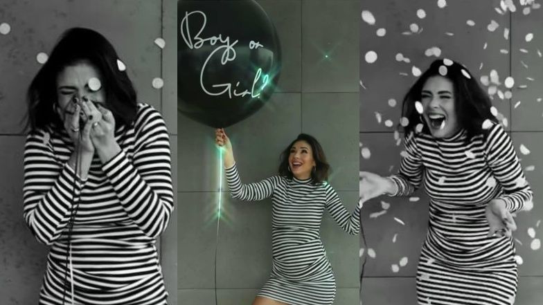 Klaudia Halejcio zrobiła "gender reveal party"