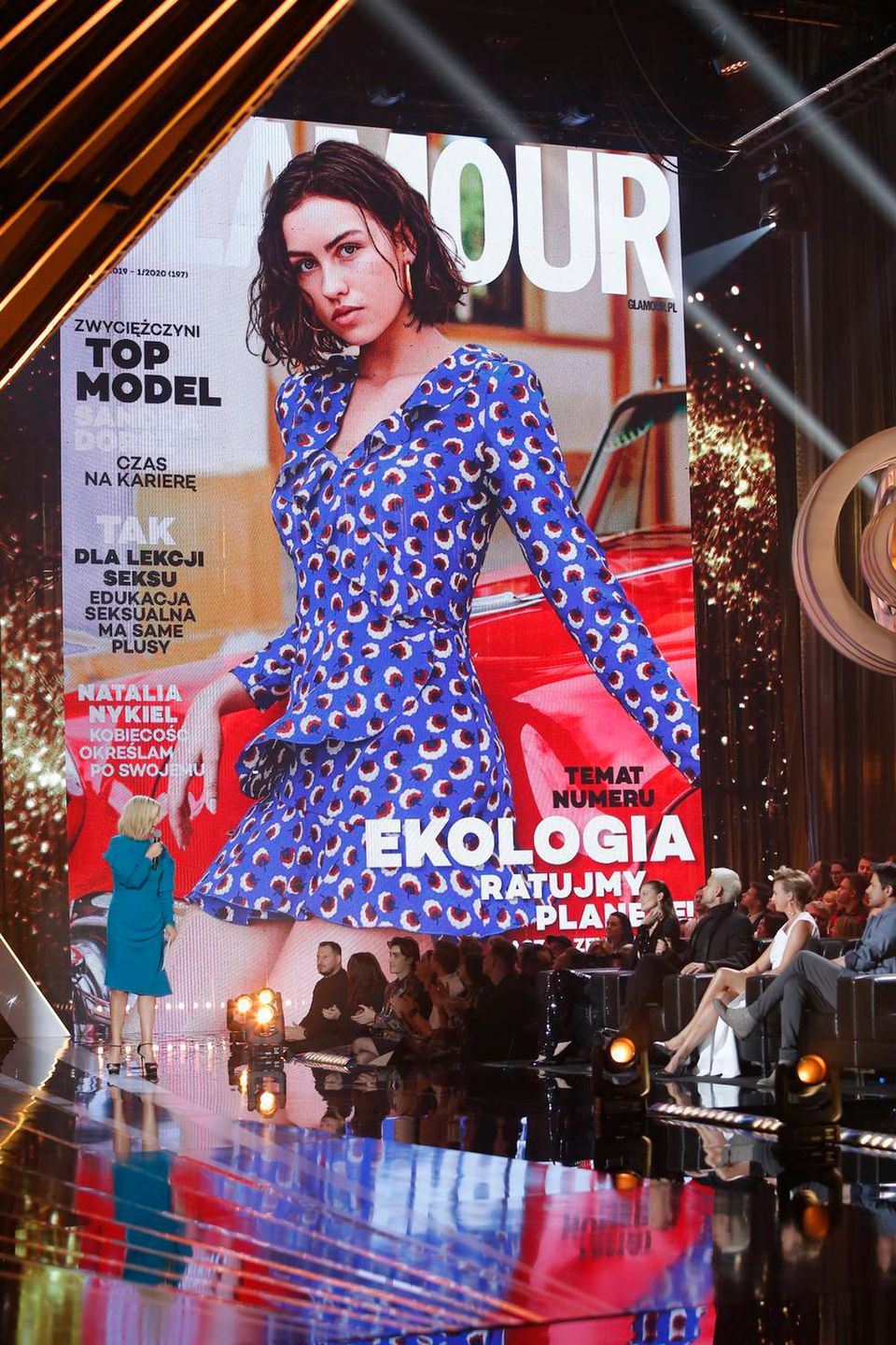 Okładki Glamour – finał Top Model 8