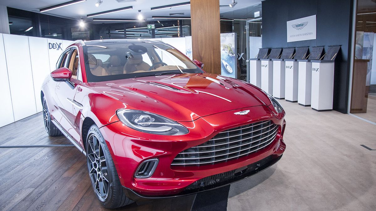 DBX to model, z którym Aston Martin wiąże ogromne nadzieje.