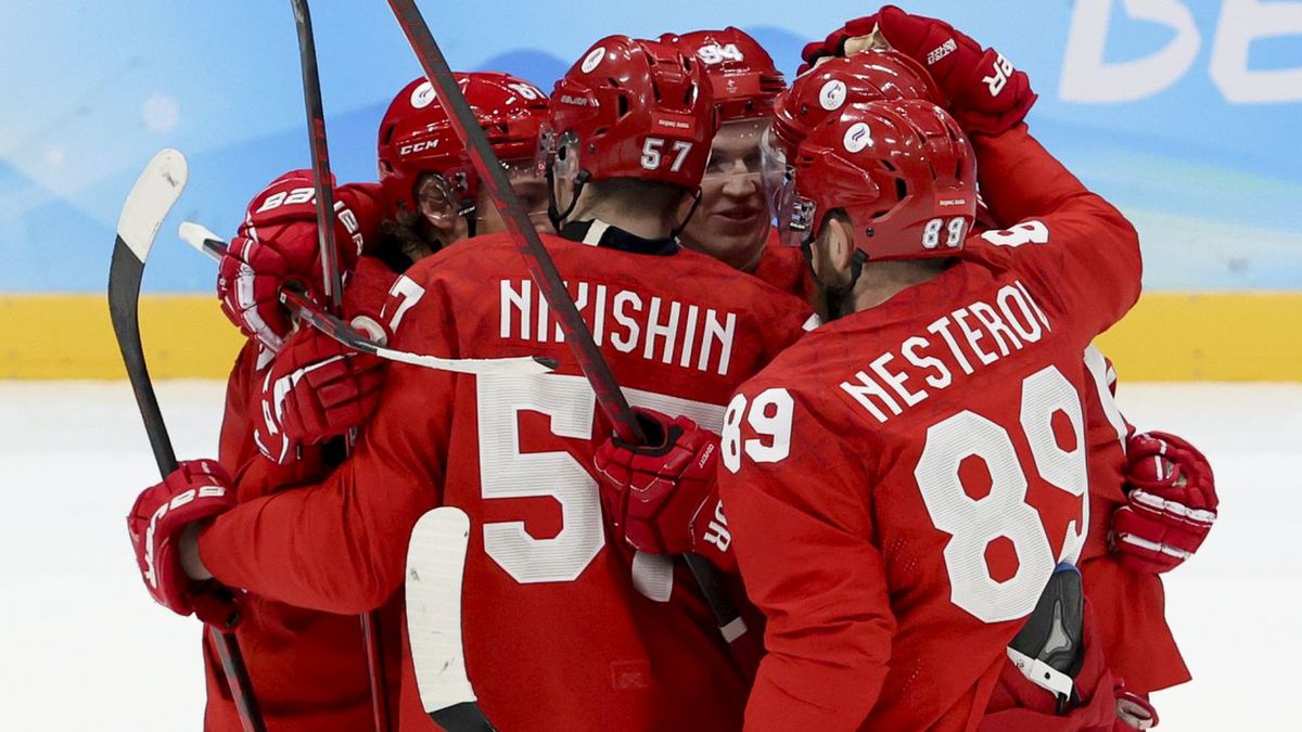 Zdjęcie okładkowe artykułu: Getty Images / Na zdjęciu: hokejowa reprezentacja Rosji