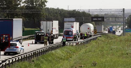 Wypadek na A4 pod Wrocławiem. Korek między węzłem Pietrzykowice i Kąty Wrocławskie