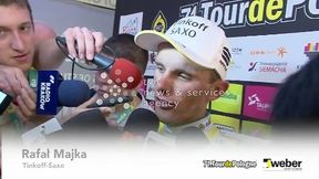 Rafał Majka: Ciężko było przetrzymać mój atak