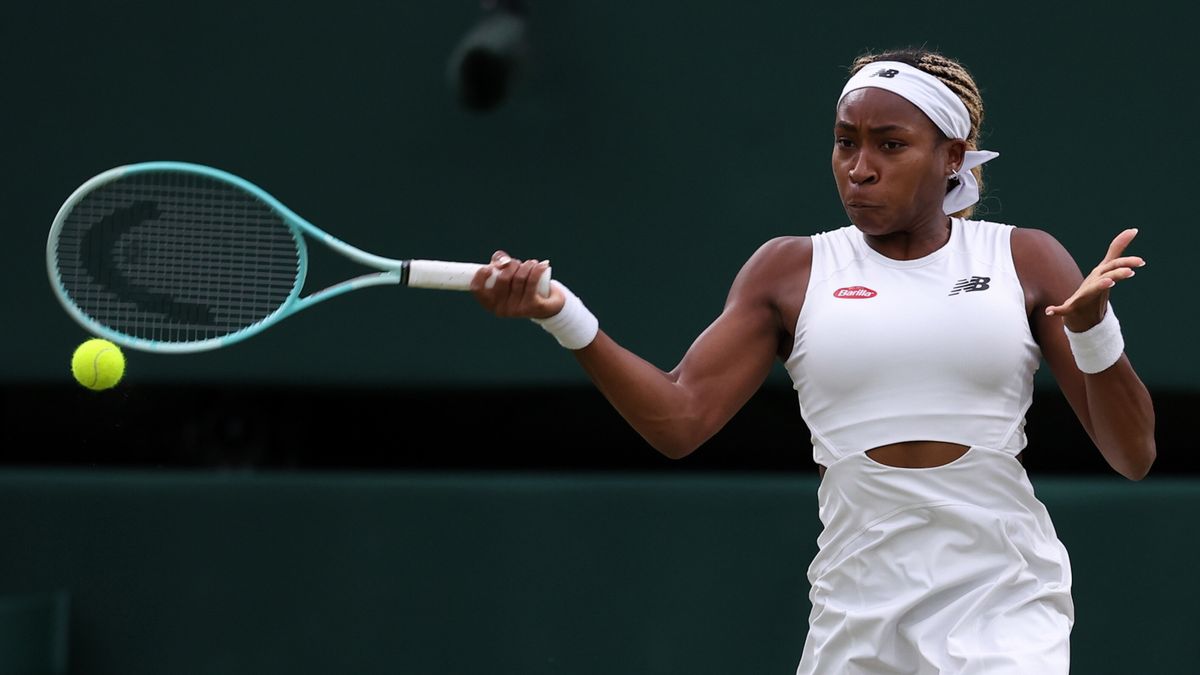 Zdjęcie okładkowe artykułu: PAP/EPA / Adam Vaughan / Coco Gauff w meczu z Emmą Navarro w Wimbledonie