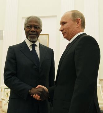Annan w Moskwie. Konflikt w Syrii osiągnął punkt krytyczny