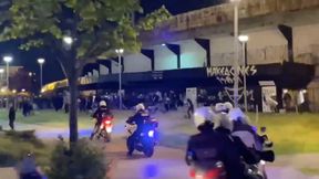Piłka nożna. Policja rozgoniła kibiców PAOK-u Saloniki. Fani świętowali ważny dzień dla klubu (wideo)