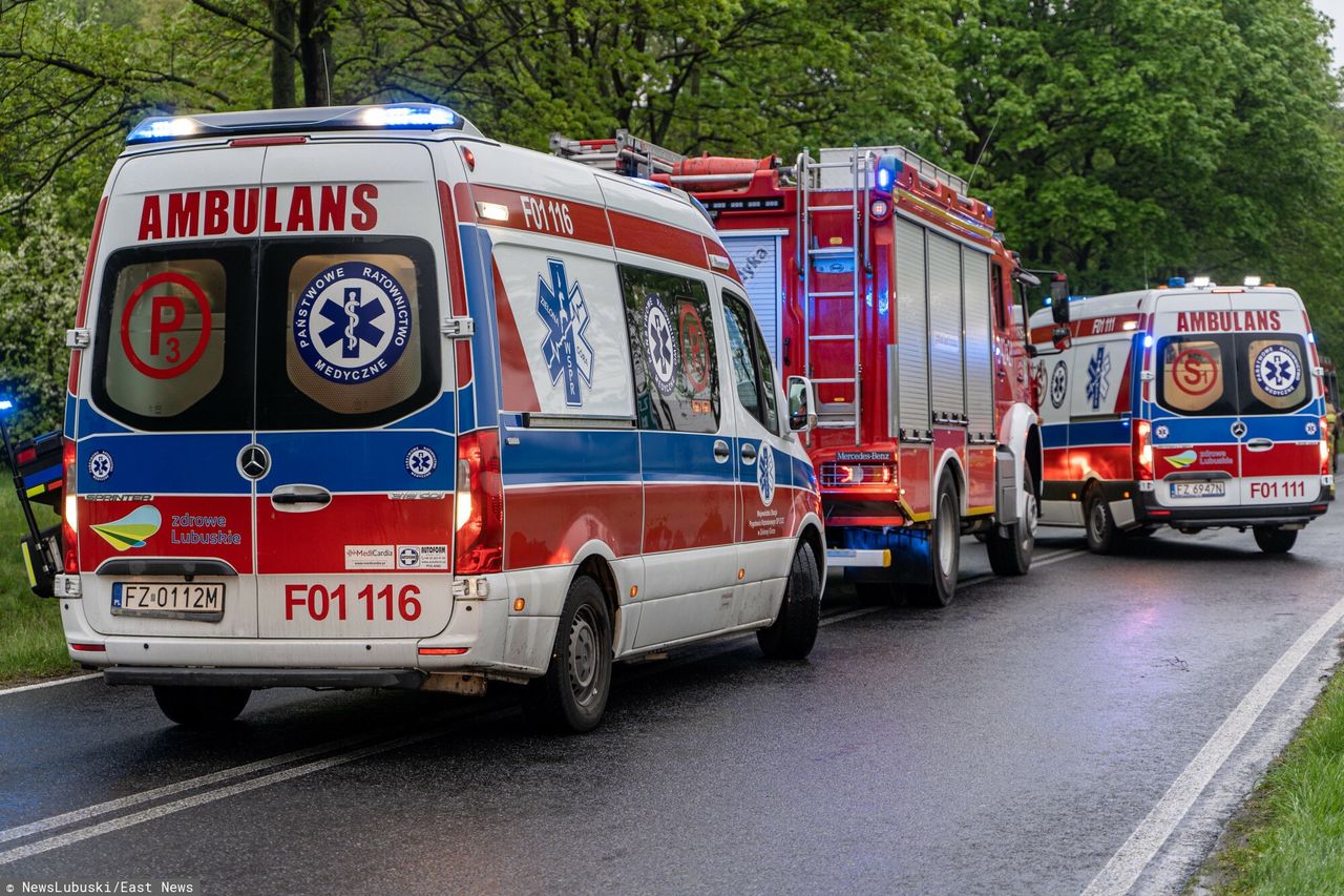 Poważny wypadek. Sześć osób rannych, służby w akcji