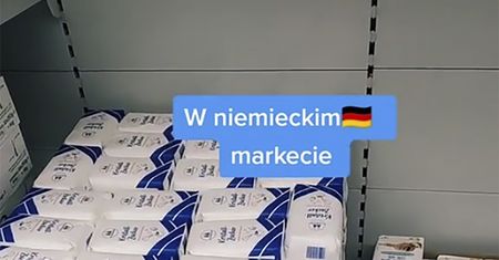 Nagranie z niemieckiego marketu. Polka pokazała cenę cukru