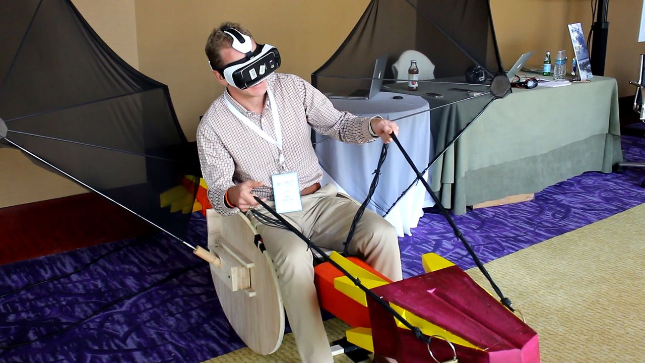 Myślisz, że głupio wyglądasz grając w VR? Pobujaj się na smoku
