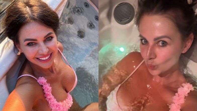Maja Rutkowski przesyła świąteczne pozdrowienia z jacuzzi