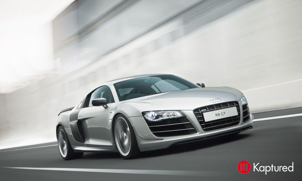 Audi R8 GT rig shot (fot. Kaptured Photography)