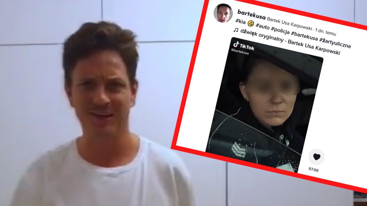 Barte Usa "podrywa" policjantkę na służbie 