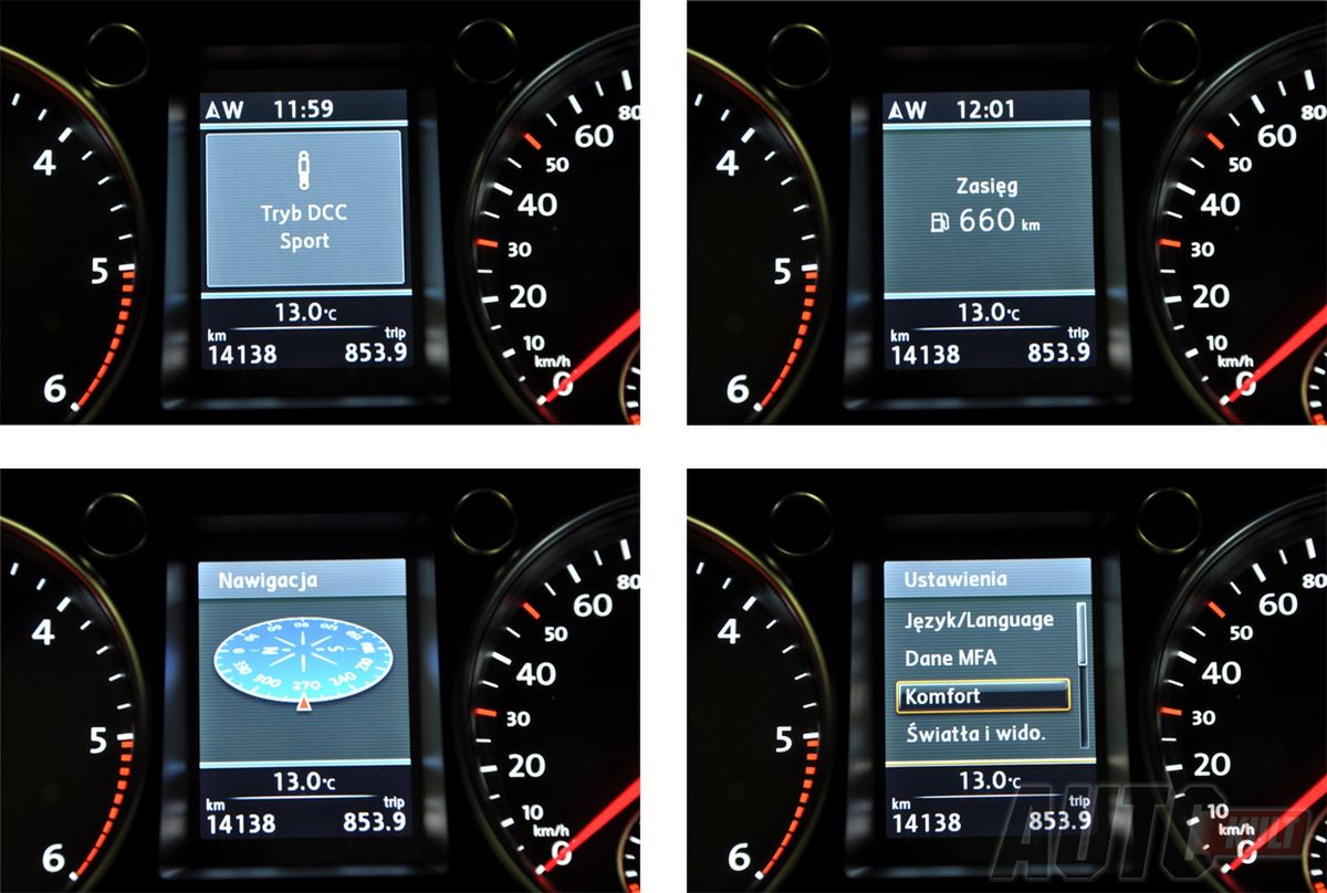 Volkswagen Passat 2.0 TDI BlueMotion Highline test wnętrze
