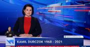 "Wiadomości" TVP poinformowały o śmierci Kamila Durczoka. Krótki komunikat