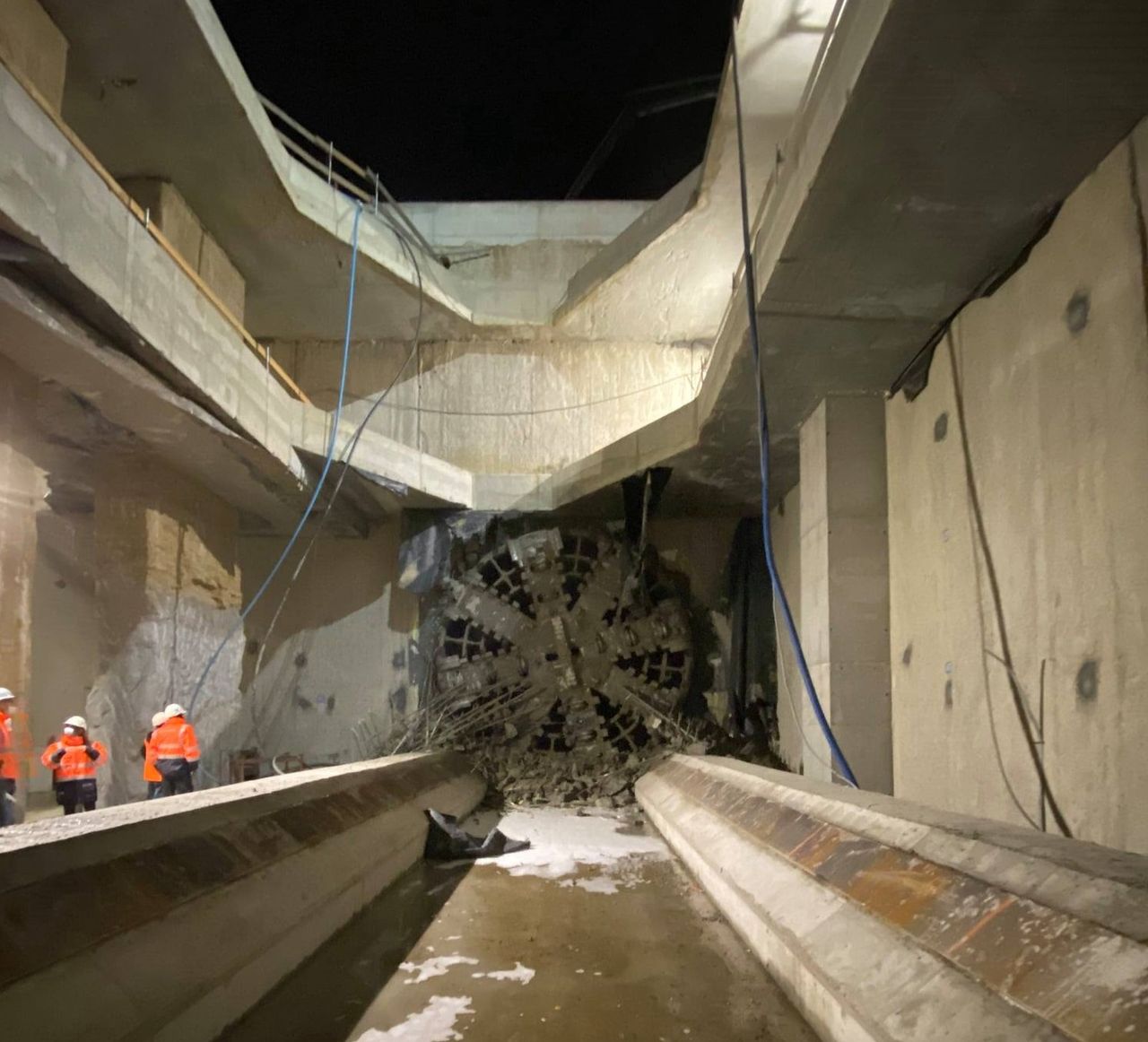 Metro Warszawskie. Tarcza Krystyna zakończyła pracę