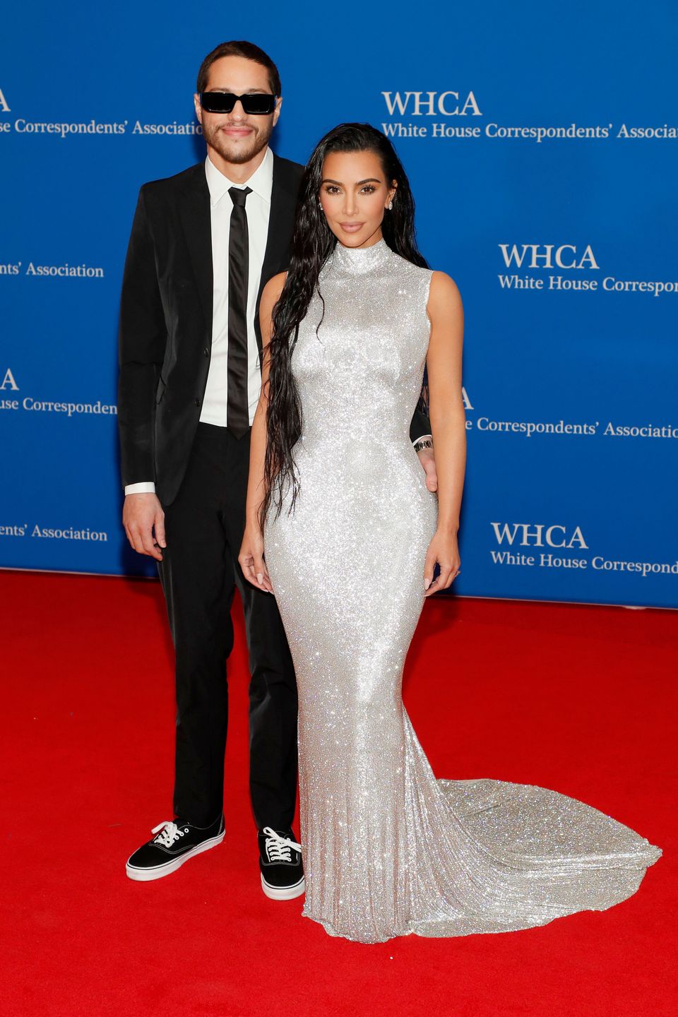 Kim Kardashian i Pete Davidson na Kolacji Korespondentów Białego Domu