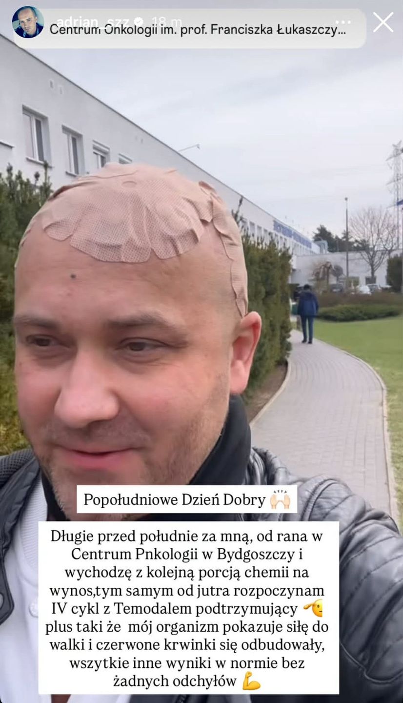 Adrian Szymaniak wspomniał o wynikach najnowszych badań