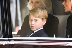 Książę George na pogrzebie. Nie obyło się bez problemów
