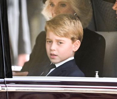 Książę George na pogrzebie. Nie obyło się bez problemów