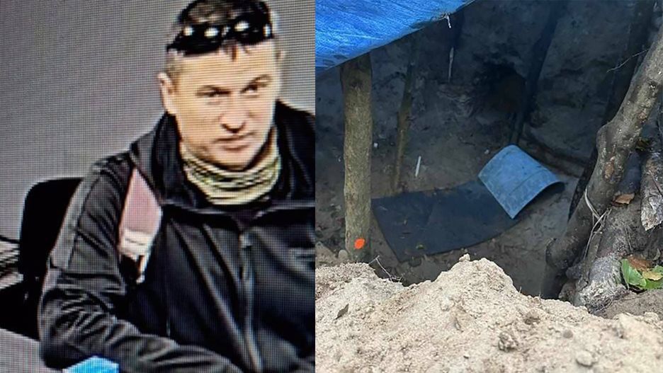 W tej ziemiance miał przebywać w nocy ze środy na czwartek poszukiwany Grzegorz Borys