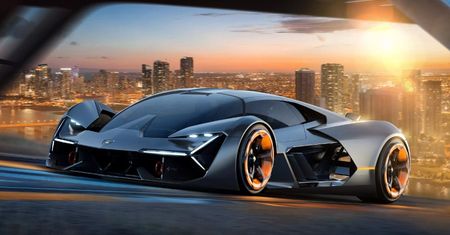 Elektryczne Lambo przyszłości