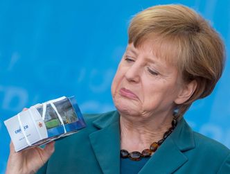 Niemcy: Prorosyjscy demonstranci zakłócili wiec wyborczy Merkel