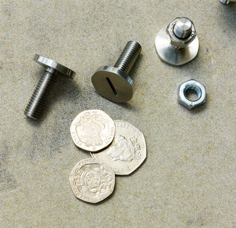 Śrubki odkręcane monetami