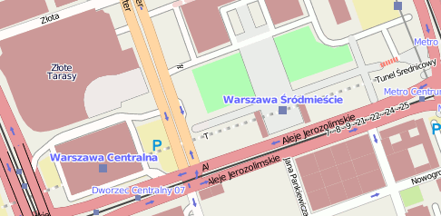 OpenStreetMap w telefonach komórkowych.