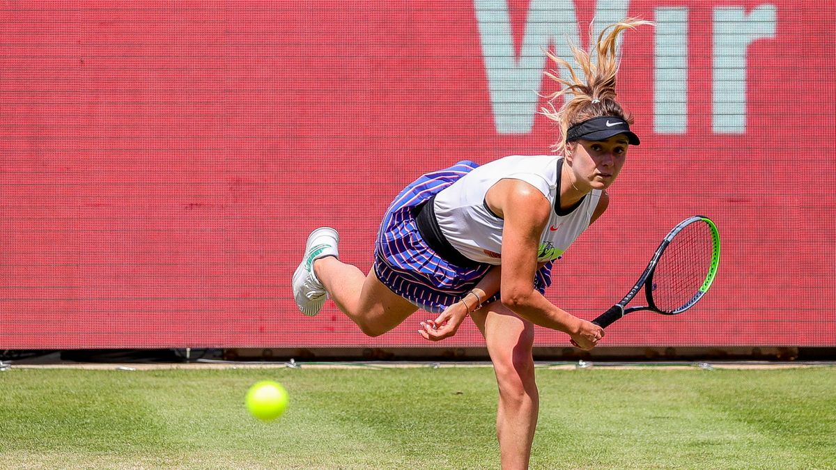 PAP/EPA / OMER MESSINGER / Na zdjęciu: Elina Switolina