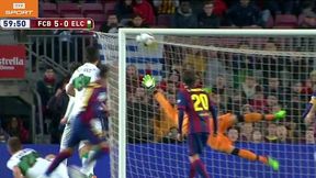 Barcelona - Elche: Gol na 5:0 Neymara