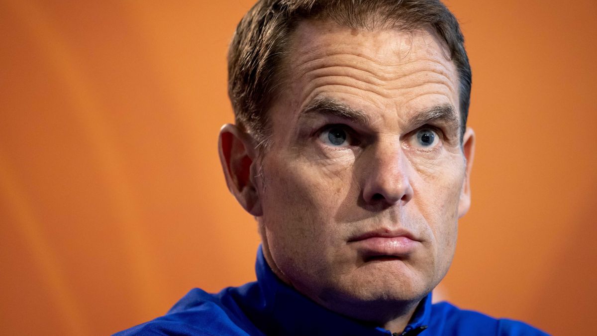 PAP/EPA / KOEN VAN WEEL / Na zdjęciu: Frank de Boer 