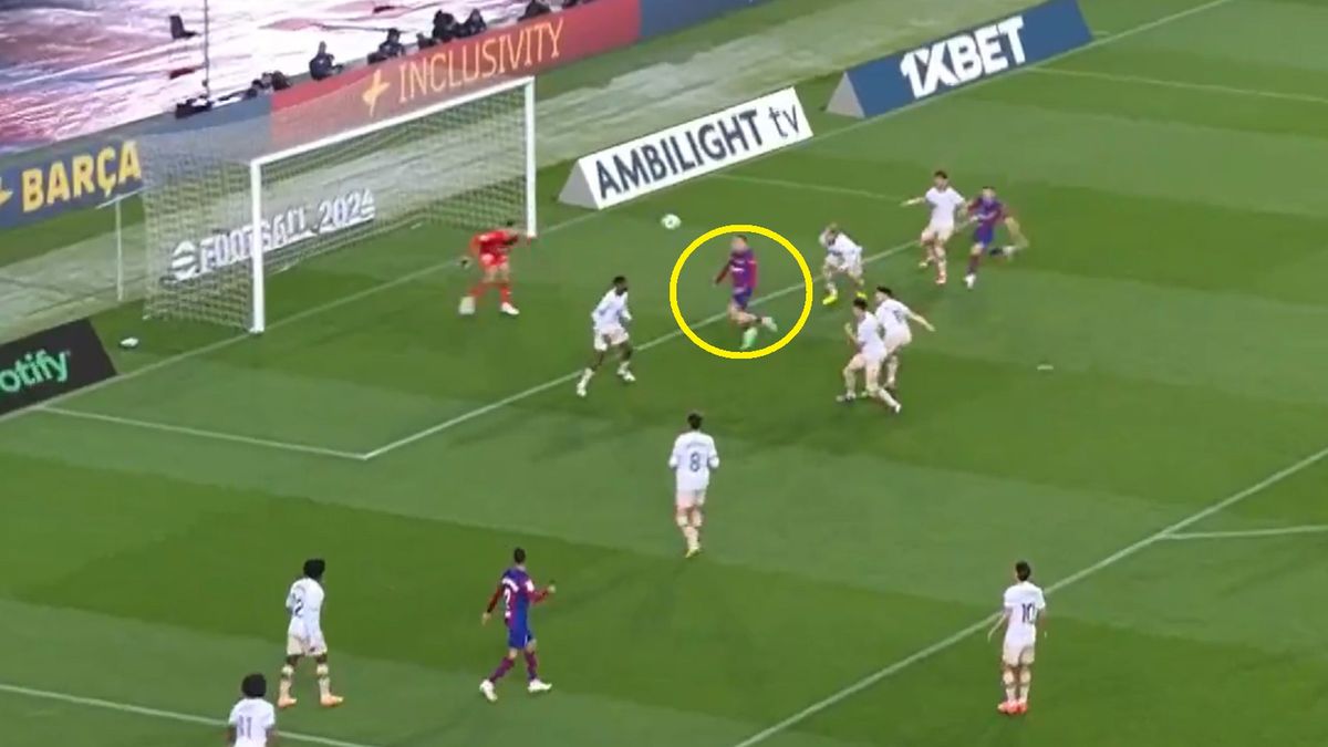 Twitter / Eleven Sports / Na zdjęciu: gol Lopeza