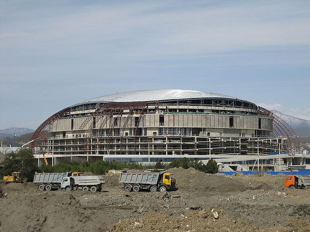 Bolszoj w budowie (fot. Wikipedia)