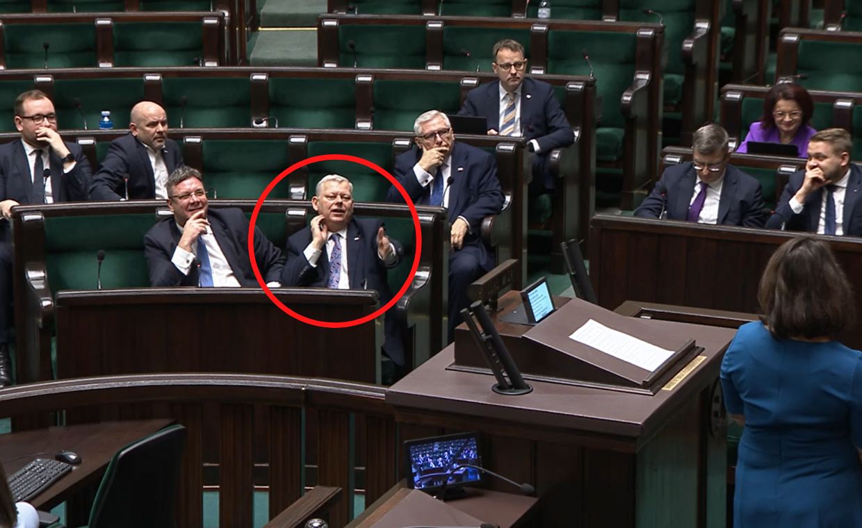Posłanka KO weszła na mównicę. Nagle Suski zaczął krzyczeć