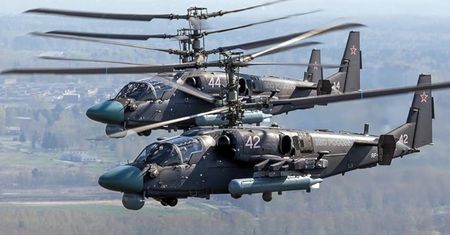 Straty z jednej doby. Tyle Ka-52 Rosjanie produkują przez rok