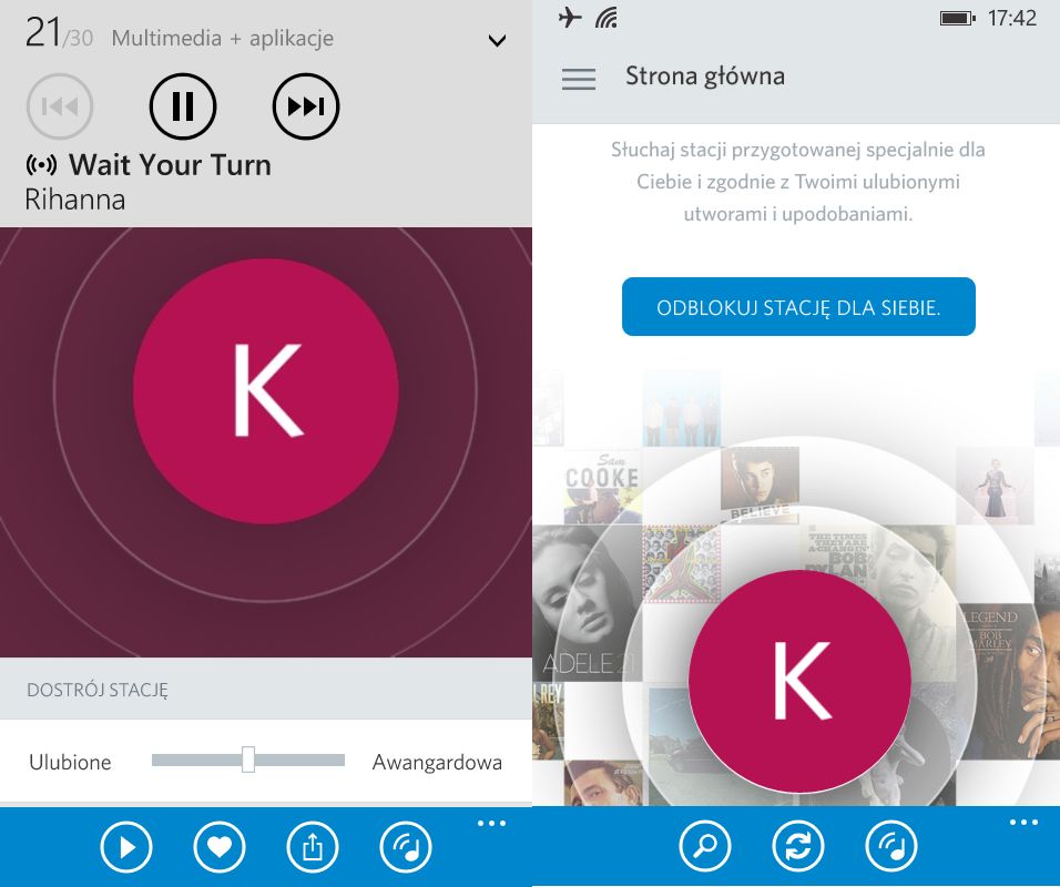 Która aplikacja do streamingu muzyki jest najlepsza? Sprawdzamy na telefonach z Windows Phone'em 9