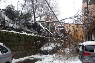 Atak zimy we Włoszech uderza branżę transportową